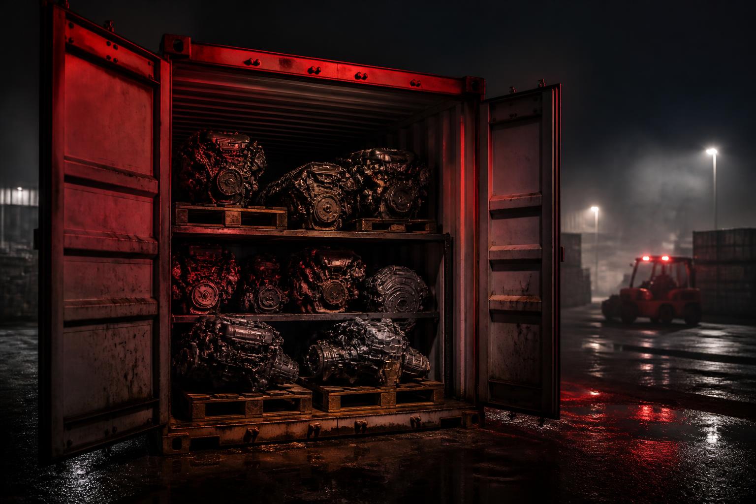 CONTAINER READY — Consolidated mixed loads, secured, sealed and documented for export.